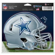 DALLAS COWBOYS MULTI-USE DECAL 4"X5" FOR WINDOWS LAPTOP COVERS NFL LICENSED