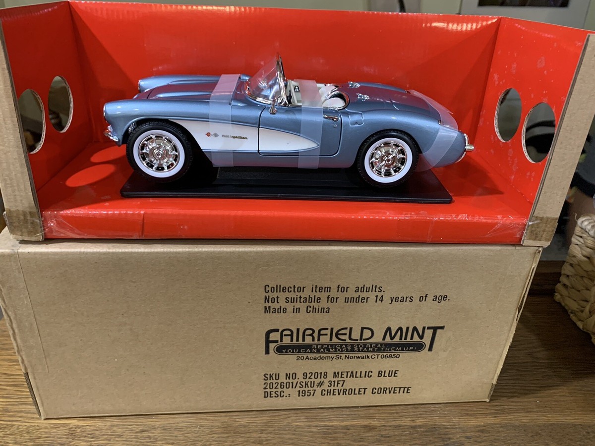 MATCHBOX 1/43 Corvette 1957 ミニカー Matchbox Superfast 1957 Chevrolet Corvette - Global Diecast