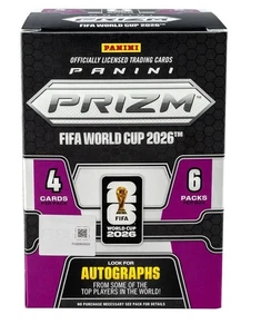 2026 Panini Prizm World Cup Soccer Exclusive Trading Cards Value Box