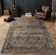 5x7ft Machine Washable Area Rug, 84  60" Large Ultra Soft Rugs with Non-Slip...