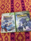 So If All Star Racing Transformed  & Sonic Unleashed Xbox 360 Lot Of 2 No Manuel