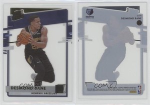 2020-21 Panini Clearly Donruss Rated Rookie Gold Desmond Bane #76 Rookie RC
