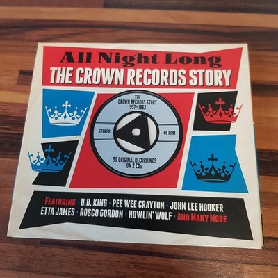 VARIOUS all night long: crown records story DIGI EX (2CD, Rock, One Day)