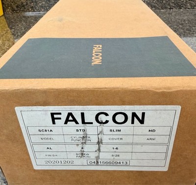 Falcon SC81A Door Closer AL Finish Cylinder Function 2 Cover 1-6