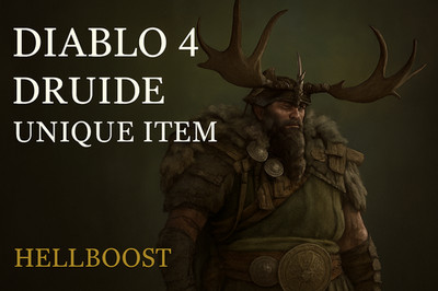 Diablo 4  D4 Season 10 Vessel of Hatred Druid ITEMS UNIQ   PS5 / Xbox / PC