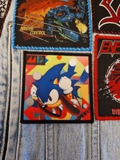 Sonic The Hedgehog Japanese Sega Megadrive Spinball Retro Patch Sew On