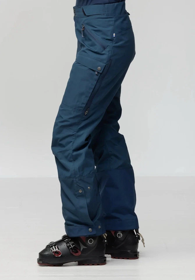 Pantalón FJÄLLRÄVEN KÅNKEN Mujer Bergtagen G-1000 Mountain AZUL XS Foto 2 de 4