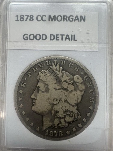 1878-CC Carson City Morgan Silver Beautiful Toning Very Good Condition