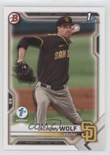 2021 Bowman Draft 1st Edition Jackson Wolf #BD-141 0l0m