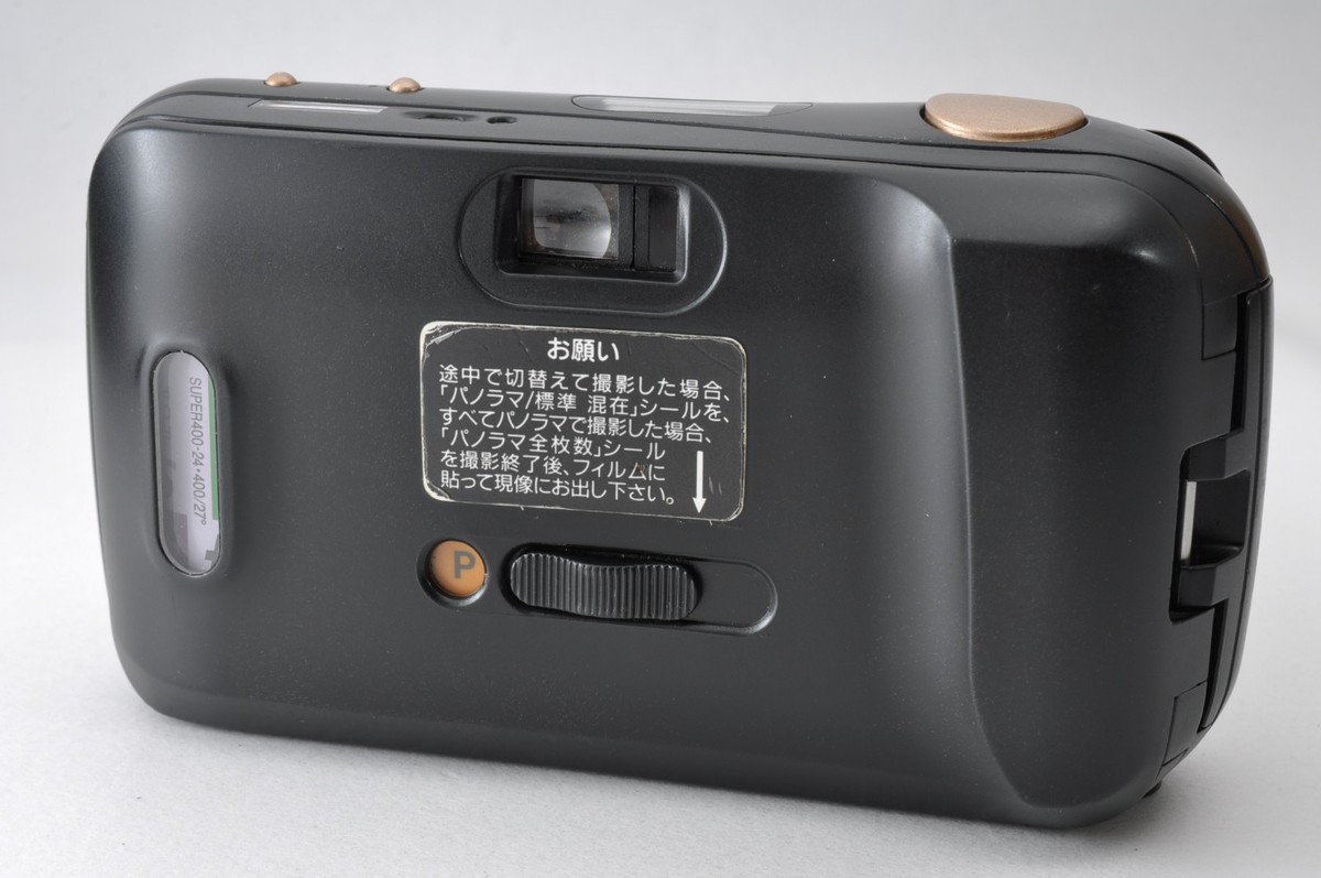 【完動品】Y-1373 OLYMPUS μ【mju:】PANORAMA Near Mint】Olympus µ [mju:] Panorama – Stylish Retro Film