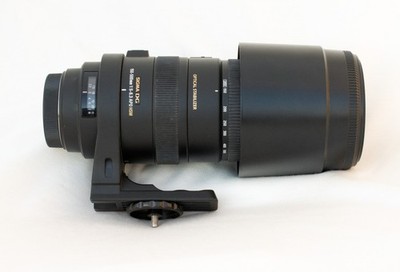 Sigma 150-500mm f/5-6.3 APO DG OS HSM Lens for Canon EF Mount, VG condition