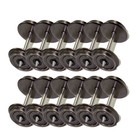 12 Stück H0 36'' Metall Radsatz Achsen DC Gleichstrom für Modellbahn Wagen