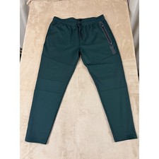 Greyson Sequoia Taper jogger Pants Men Size XL Green Golf training Stretch EUC