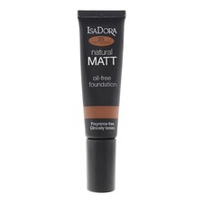 Image of ISADORA NATURAL MATT OIL-FREE FOUNDATION 35ML - 25 MOCHA | NEW | FREE P&P | UK