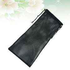 Ankle Flippers Mesh Bag Snorkeling Storage Bag Black Diving Equipment Tote