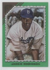 2022 Topps Gallery Green 114/125 Jackie Robinson #42 HOF 02v3