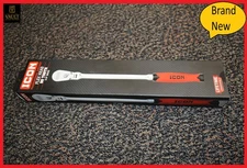BRAND NEW 3/8" Drive Professional Flex Head Ratchet 90-Tooth With Comfort Grip
