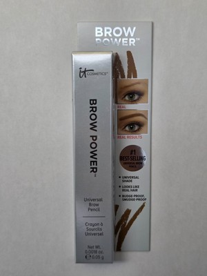 It Cosmetics Brow Power Brow Pencil-Universal Taupe .0018 oz   NEW in box
