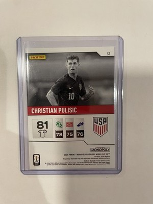 2026 Panini Monopoly World Cup Soccer Card Christian Pulisic USA