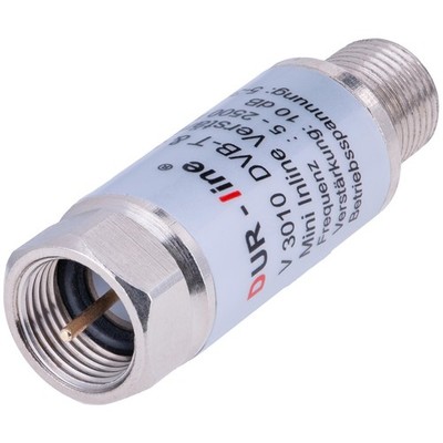 SAT Inline Verstärker 10dB Satverstärker DVB-S/S2 & DVB-T/T2