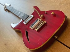 Charvel Japan CDT-80 Semi Hollowbody 1991 Trans Cherry Red RARE model