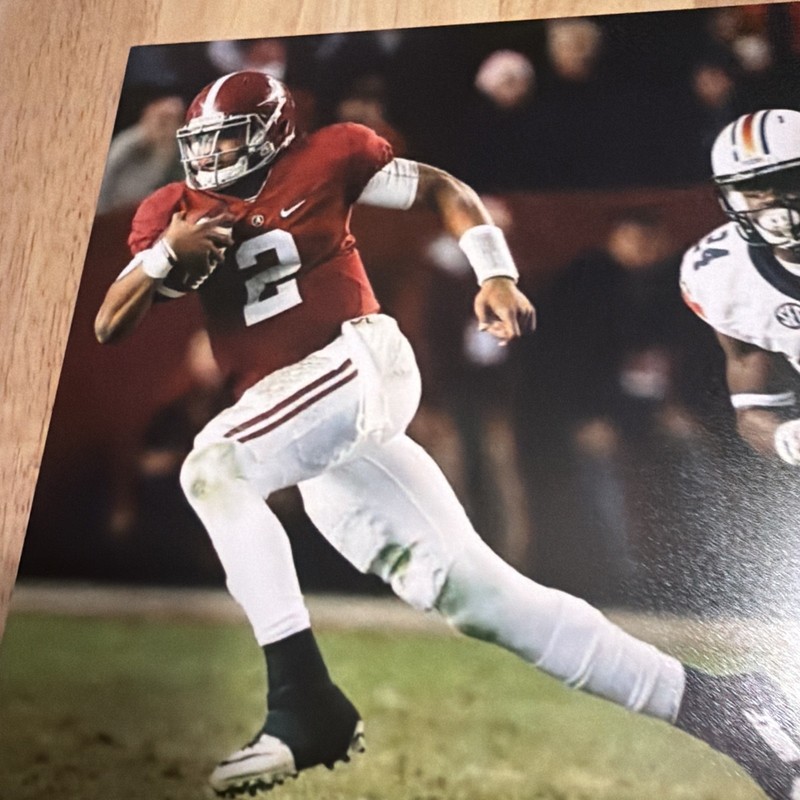 Jalen Hurts Alabama Football 8x10 Picture Poster Print Photo