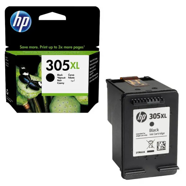 1 Bis 20X Hp Tinte Hp 305XL FüR Deskjet 2720, Schwarz - Spare Bis Zu 22%-image