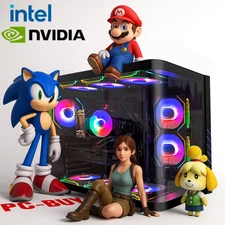 i7 11th GEN Gaming PC! NVIDIA RTX 5060, 64GB DDR4, 1TB SSD, W11 PRO, WiFi