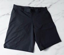Under Armour Shorts Mens 40 Black Striped Golf Performance Sports Athleisure 10"