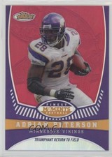 2008 Topps Finest Moments Refractor 131/149 Adrian Peterson #AP5 3n1