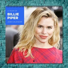 Billie Piper 2026 Wall Calendar, 12-Month Celebrity Photo Calendar