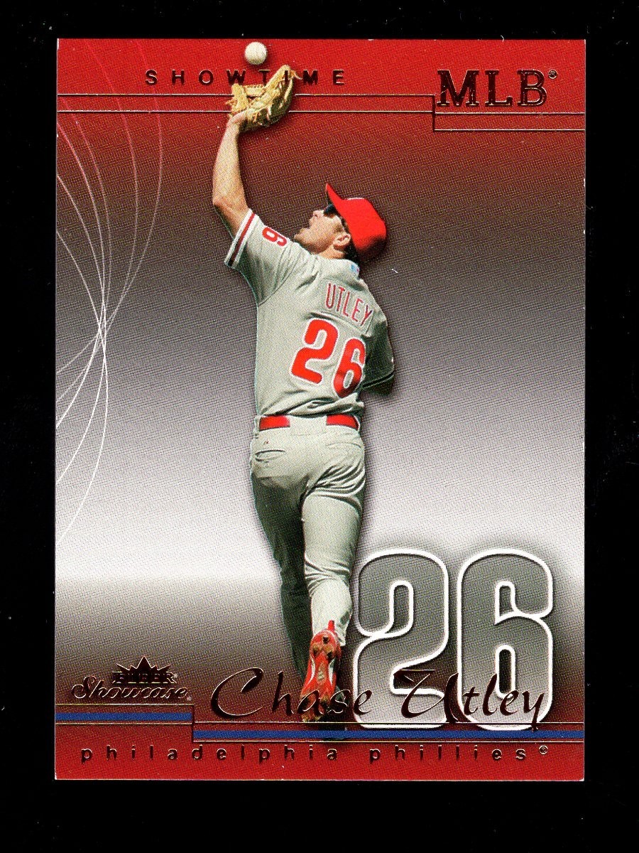 2005 FLEER SHOWCASE SHOWTIME #53 CHASE UTLEY 92/99 PHILLIES