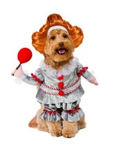 IT Movie: Pennywise Pet Costume for For Dogs or Cats by , Large