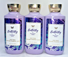 3 Butterfly Bath  Body Works Body Wash 10 fl oz