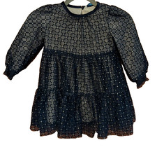 NEW Girl's Navy Shimmer Tulle Dress Size 3T  NEW WITH TAGS