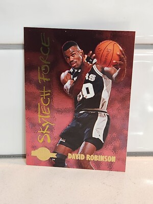 1995 Skybox Skytech Force David Robinson #SF25 San Antonio Spurs HOF The Admiral