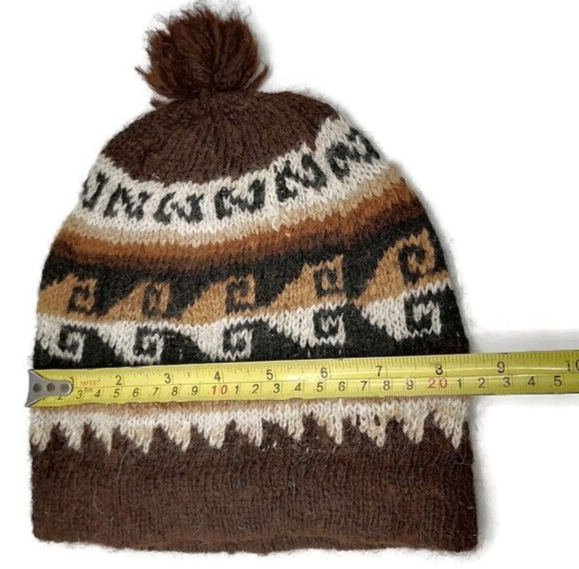 Unisex Chullo Knitted Wool Dyed Natural Plants Andean  display picture 3