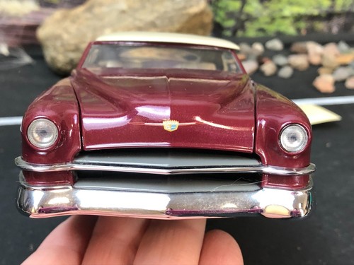Imperfect 1:24 Diecast Franklin Mint BURGUNDY BOYD ELDOROD + COA (No Box) - Picture 10 of 24