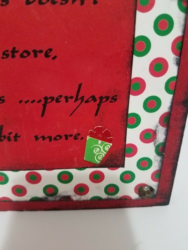 Christmas Grinch Doesn't Come Store Home Decor Sign Decoration Red - Picture 4 of 12