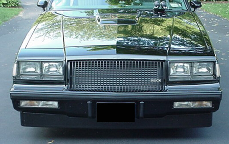 Fits 84-88 Buick Regal Grand National GTS Clear Acrylic Headlight