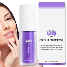 purple toothpaste for teeth whitening