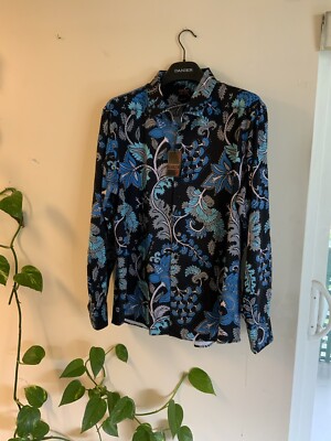 New TR premium mens shirt, cotton, spandex, polyester blend, great shirt.