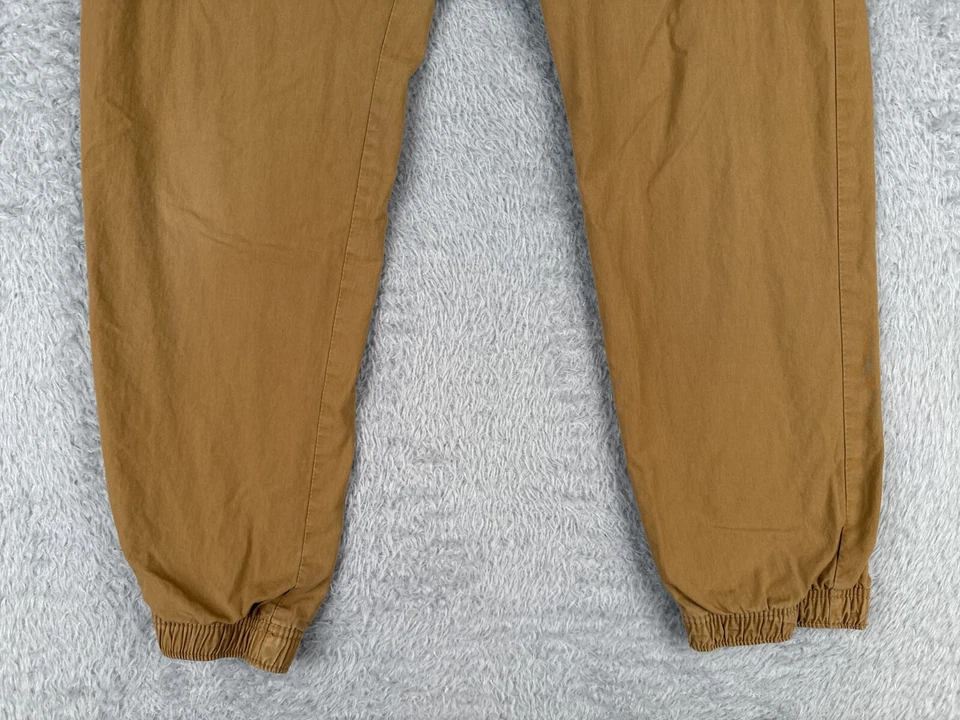 Pantalones Oshkosh B'gosh Niños 14 Beige Caqui Carga Jogger Pullon 100% Algodón 28x25 Foto 2 de 4