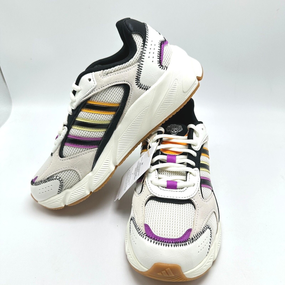希少 00s ビューティービースト y2k 短丈 MA-1 ホワイト イエロー Adidas Crazychaos 2000 'Día de Muertos Pack-Off White JH8631