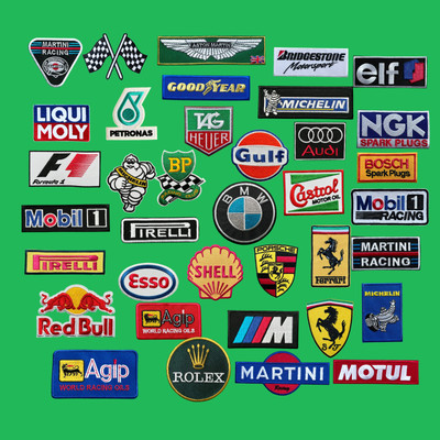 Pirelli Patch / Tire Patches / Oil Patch / Sew On Or Iron Embroidered Badge