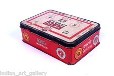 Vintage collectible advertisement box of Fargo Gas Mantles storage box. i2-22