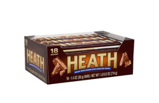 HEATH Chocolatey English Toffee Candy Bars, 1.4 oz 18 Count 