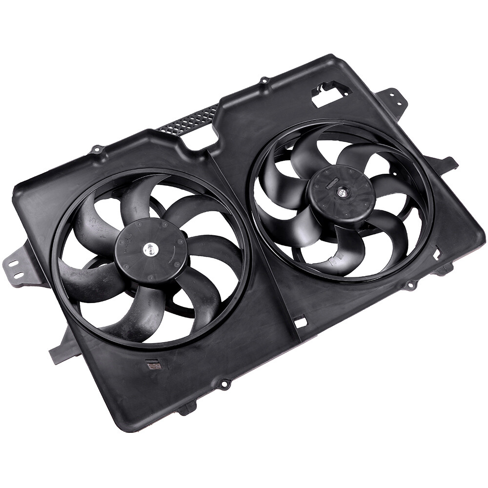 Radiator Aluminum & Radiator Condenser Cooling Fan Kit For 2008-2012 Ford Escape