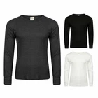 Mens Thermal Long Johns Top Bottom Underwear Trouser TShirt Set Full Half Sleeve