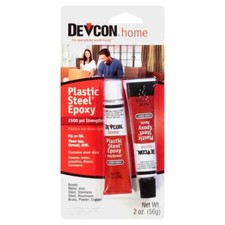 Devcon Water-Resistant Plastic Steel Cold-Welding Epoxy Tubes 2oz 56g DEV52345
